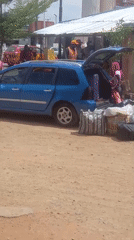 Daily street life documented in Dadi Riba, Nigeria