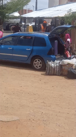 Daily street life documented in Dadi Riba, Nigeria