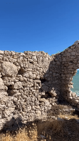 Morning coastal exploration documented at Peschici ruins and beaches