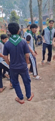 Scout group runs outdoor activity session in Puntukrejo, Indonesia