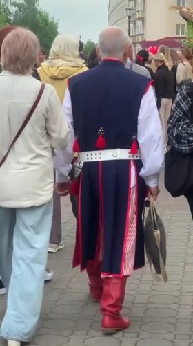 Traditional cultural festival unfolds on Hrodna cobblestone streets