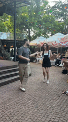 Street performers enliven Sofia during evening golden hour