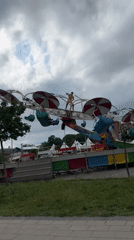 Carnival rides observed near Arena Shumen entertainment complex