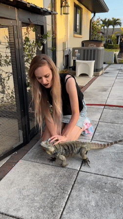 Cape Coral resident shares quiet Friday evening moments indoors