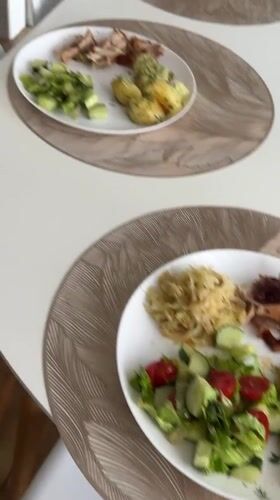 Lunch and household chores on a quiet afternoon in Novgorod