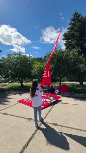 Alfa Bank promotional event in sunny Birobidzhan, Russia