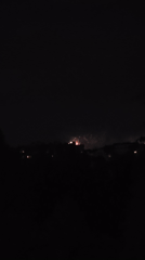 Fireworks light up the Minsk night sky