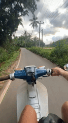 Scooter ride through rural Sri Lankan roads captured firsthand