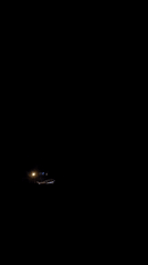 Faint lights in the dark, Baan Mae Nam night