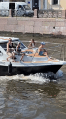 Sunny afternoon around St. Isaac's Cathedral and the Neva waterways