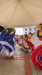 Venezuelan folk dancers, youth orchestra perform in Barlovento cultural celebration