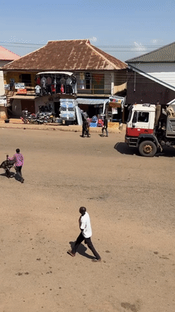 Morning marketplace activity documented across Bukuru, Nigeria commercial district
