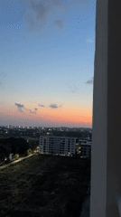 Sunset to nightfall documented from Pattaya balcony viewpoint
