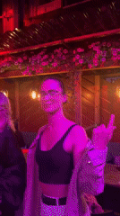 Nightclub event with DJ performance captured in Krasnoyarsk