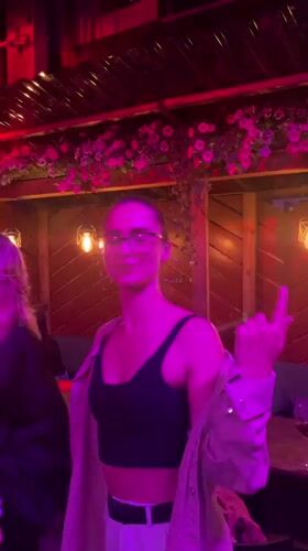 Nightclub event with DJ performance captured in Krasnoyarsk