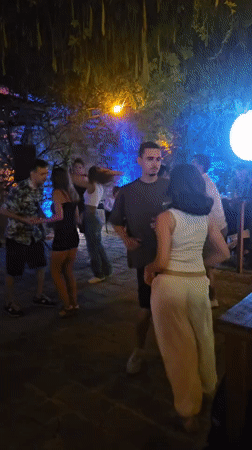 Late-night dancing and drinks in Budva's Old Town
