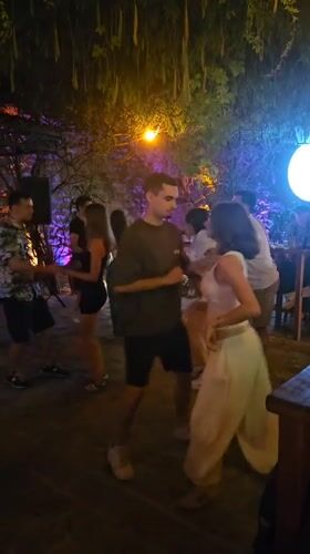 Late-night dancing and drinks in Budva's Old Town