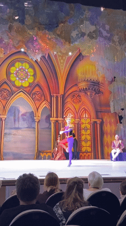 Ballet performance of Sleeping Beauty staged in Ulyanovsk theater