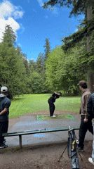 Golfers play casual round at Burnaby course Saturday afternoon
