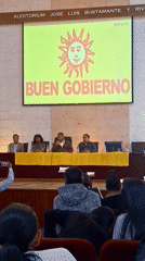 Presidential candidate Jorge Nieto holds press conference in Arequipa