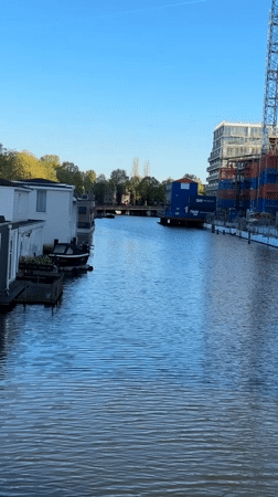 Amsterdam resident documents ordinary street life during evening walk