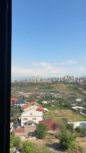 Morning panoramic views captured across Yerevan, Armenia