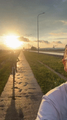 Evening scenes documented across Chaikovsky during golden hour