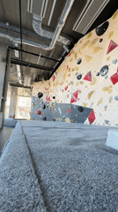Workout session documented at Sofia bouldering gym