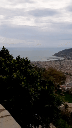 Morning scenes captured in Turkish coastal resort city Alanya