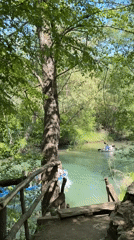River recreation activity observed in Lukovit, Bulgaria