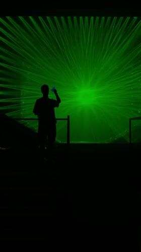 Visitor experiences immersive digital art exhibition in Singapore