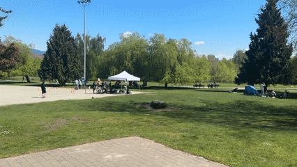 Vancouver community event features inflatable fish, children's activities