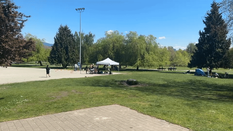 Vancouver community event features inflatable fish, children's activities