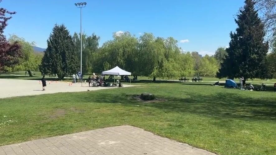 Vancouver community event features inflatable fish, children's activities