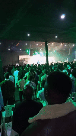 Live indoor event draws big crowd in Jos, Nigeria