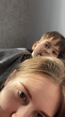 Child portrait session documented in Perm, Russia