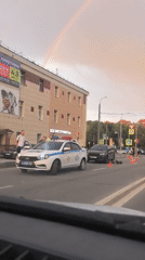 Police incident and a shawarma run, Nizhny Novgorod evening