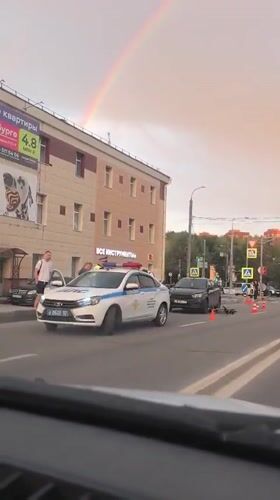 Police incident and a shawarma run, Nizhny Novgorod evening