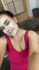 Mother and child enjoy spa day at Russian thermal baths