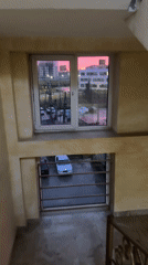 Dramatic pink sunset illuminates city as witnesses capture views