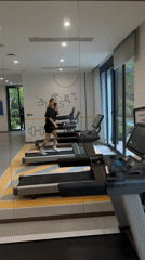 Morning workout routine documented at Yiwu fitness facility