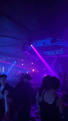 Late night crowds gather at Nesebar nightclub LAV Premium