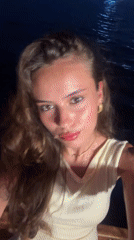 Close-up portrait shots in Sliema on a June night