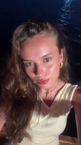 Close-up portrait shots in Sliema on a June night