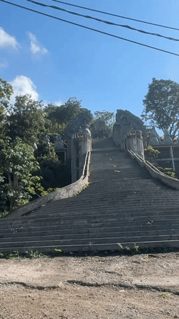 Monkeys and temples at a Karangasem hilltop complex