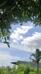Clear sunny day recorded in Lhokseumawe, Indonesia