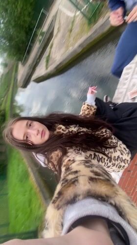 Young people gather by canal in Broxbourne park
