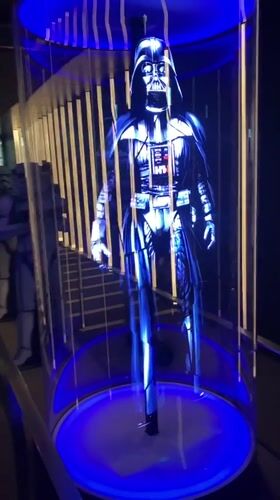 Seoul aerial views and Star Wars displays documented Friday morning