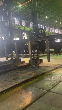 Inside a Magnitogorsk steel plant on a June morning