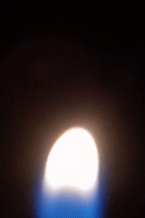 Flame captured on video in Keudekrueng, Indonesia